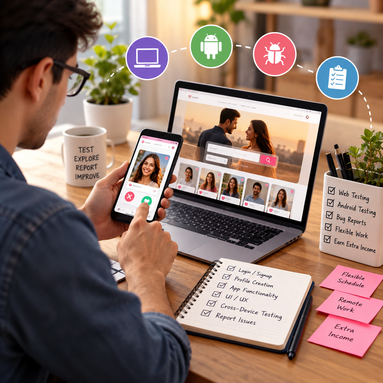 Freelance Web & Android Testing Opportunities: